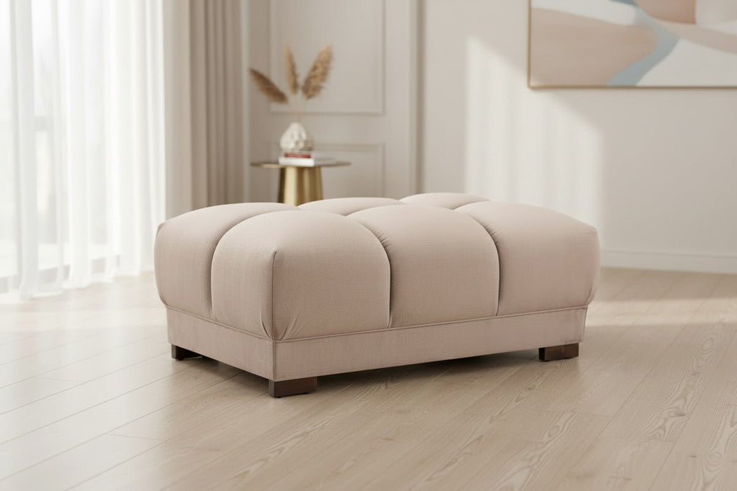 Arlington Mocha Footstool - Luminex FurnitureFootstoolazzuro_mocha_footstool
