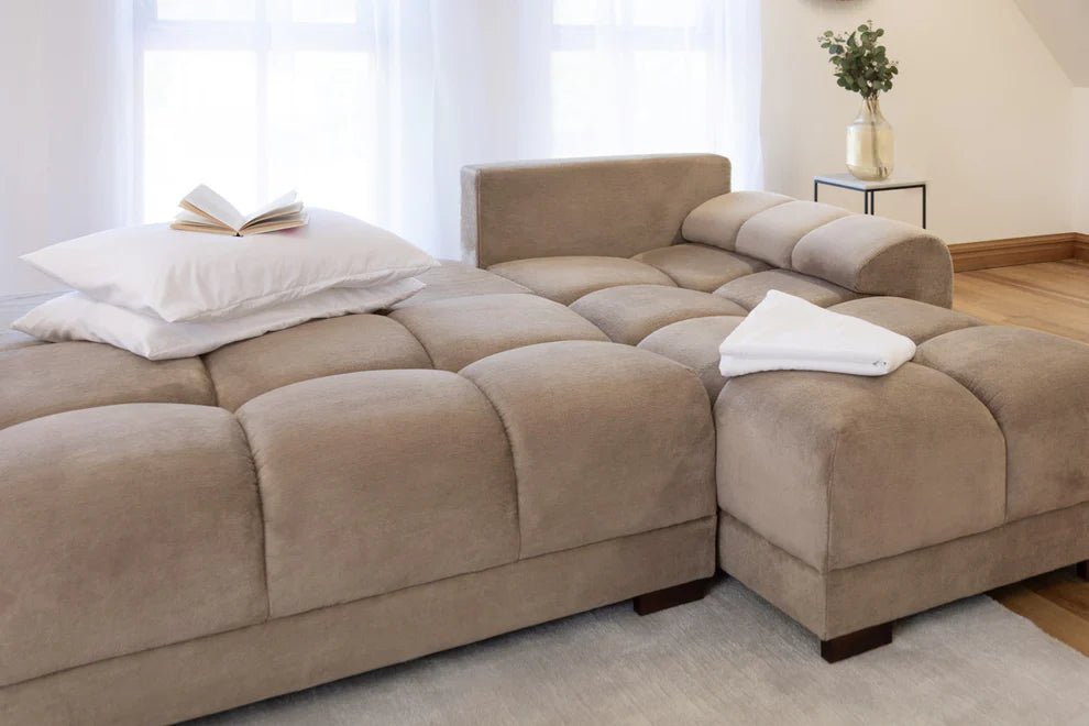 Arlington Mocha Universal Corner Sofa Bed - Luminex FurnitureSofasazzuro_sofabed_mocha_universal_corner