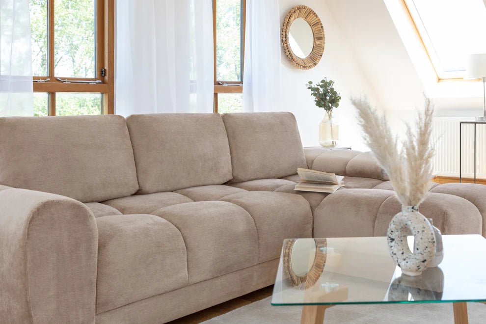 Arlington Mocha Universal Corner Sofa Bed - Luminex FurnitureSofasazzuro_sofabed_mocha_universal_corner