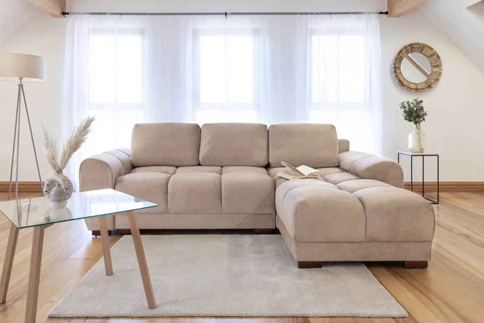 Arlington Mocha Universal Corner Sofa Bed - Luminex FurnitureSofasazzuro_sofabed_mocha_universal_corner