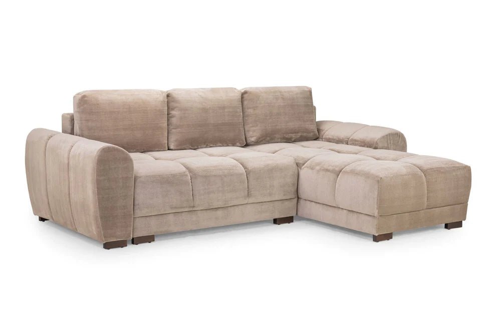 Arlington Mocha Universal Corner Sofa Bed - Luminex FurnitureSofasazzuro_sofabed_mocha_universal_corner