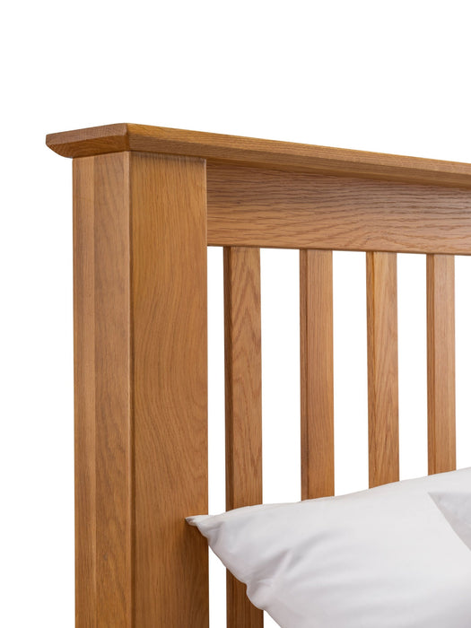 Arlo Oak High Footend Bed - Luminex FurnitureBedAMS001