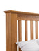 Arlo Oak High Footend Bed - Luminex FurnitureBedAMS001