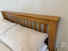 Arlo Oak Low Footend Bed - Luminex FurnitureBedAMS004