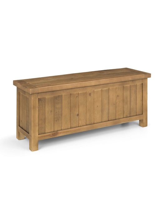 Artemis Reclaimed Wood Storage Bench – Natural or Grey - Luminex FurnitureBench SeatASP003