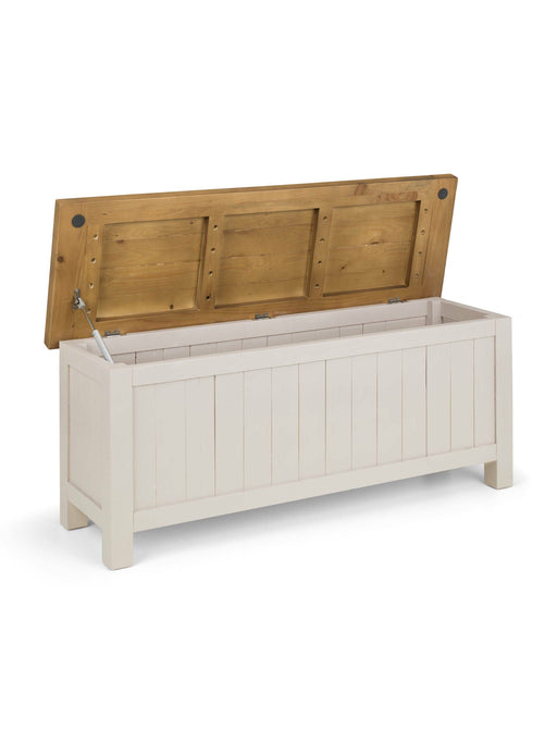 Artemis Reclaimed Wood Storage Bench – Natural or Grey - Luminex FurnitureBench SeatASP026
