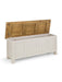 Artemis Reclaimed Wood Storage Bench – Natural or Grey - Luminex FurnitureBench SeatASP026