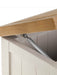 Artemis Reclaimed Wood Storage Bench – Natural or Grey - Luminex FurnitureBench SeatASP026