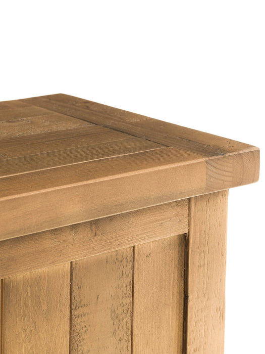 Artemis Reclaimed Wood Storage Bench – Natural or Grey - Luminex FurnitureBench SeatASP026