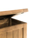 Artemis Reclaimed Wood Storage Bench – Natural or Grey - Luminex FurnitureBench SeatASP026