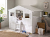 Ashford Treehouse Mid Sleeper Bed with Storage – White - Luminex FurnitureMid SleepersACO001