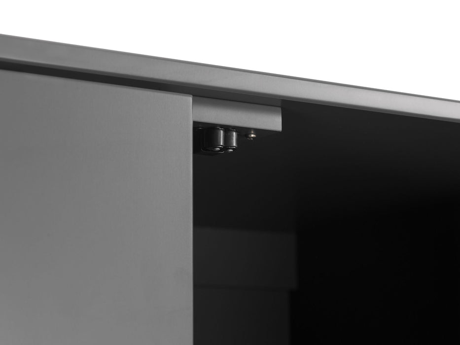 Ashmere 2 Door 1 Drawer Wardrobe in Storm Grey - Luminex FurnitureWardrobeCHL005