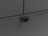 Ashmere 2 Door 1 Drawer Wardrobe in Storm Grey - Luminex FurnitureWardrobeCHL005