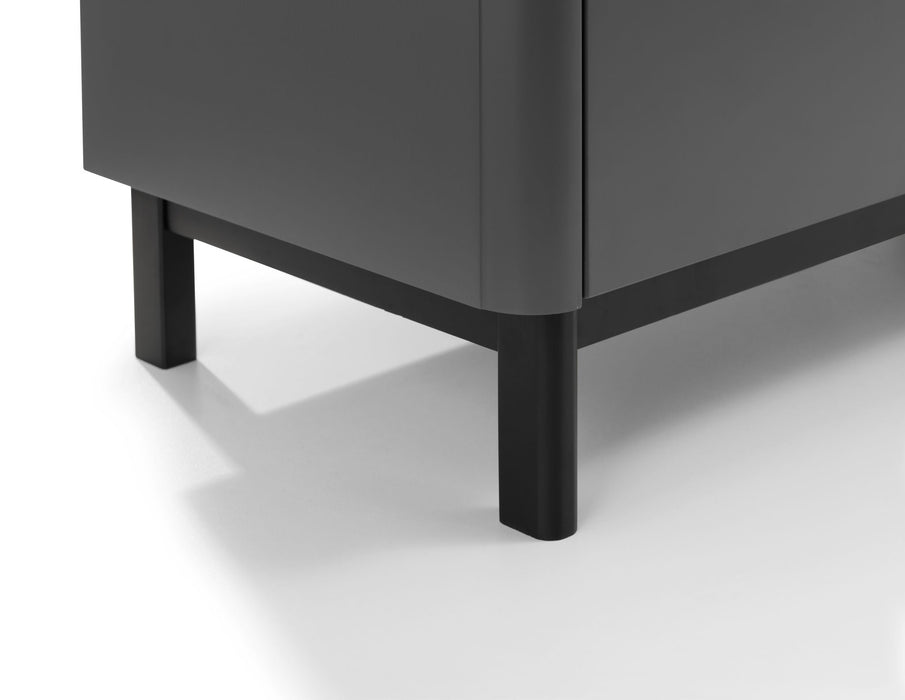Ashmere 4 Drawer Chest in Storm Grey - Luminex FurnitureChest of drawersCHL003