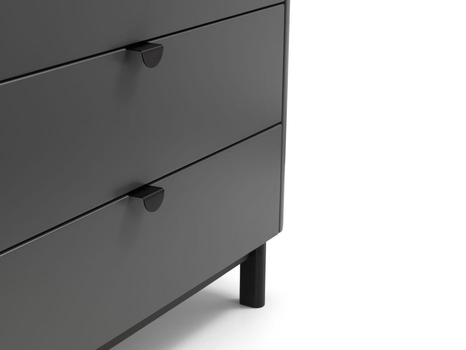 Ashmere 4 Drawer Chest in Storm Grey - Luminex FurnitureChest of drawersCHL003