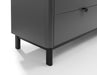 Ashmere 6 Drawer Wide Chest in Storm Grey - Luminex FurnitureChest of drawersCHL004