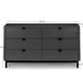 Ashmere 6 Drawer Wide Chest in Storm Grey - Luminex FurnitureChest of drawersCHL004