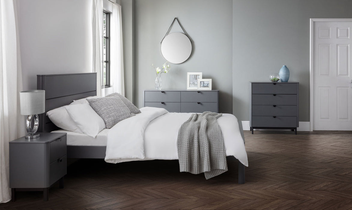 Ashmere 6 Drawer Wide Chest in Storm Grey - Luminex FurnitureChest of drawersCHL004