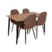 Aspen Dining Set - Aged Oak Rectangular Table - LuminexFurnitureDining SetASTBSET6
