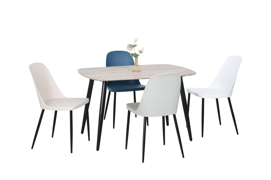 Aspen Dining Table Grey Oak Rectangular Table - LuminexFurnitureDining TableASTB3 - OK