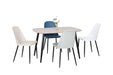 Aspen Dining Table Grey Oak Rectangular Table - LuminexFurnitureDining TableASTB3 - OK