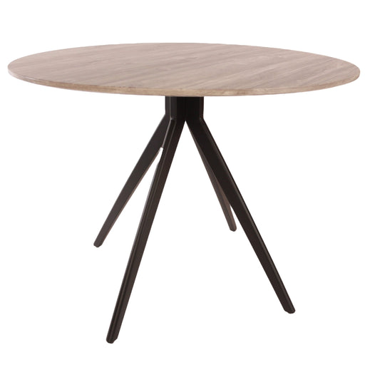 Aspen Dining Table Grey Oak Round Table - LuminexFurnitureDining TableASTB4 - OK