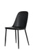 Aspen Duo Chair, Black Plastic Seat With Metal Legs (pair) - LuminexFurnitureChairsASCH22 - BK