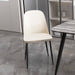 Aspen Duo Chair, Calico Plastic Seat With Black Metal Legs (pair) - LuminexFurnitureChairsASCH22 - CL