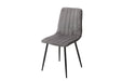 Aspen Straight Stitch Grey Dining Chairs (pair) - LuminexFurnitureChairsASCH16 - GF