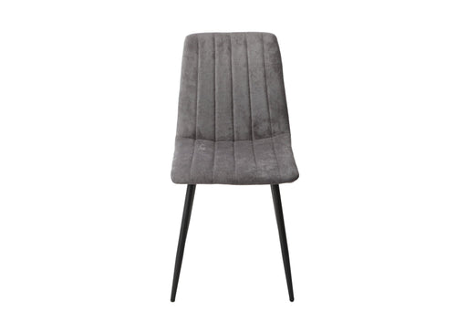 Aspen Straight Stitch Grey Dining Chairs (pair) - LuminexFurnitureChairsASCH16 - GF