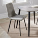 Aspen Straight Stitch Light Grey Cord Dining Chair - LuminexFurnitureChairsASCH16 - LGCF