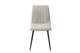 Aspen Straight Stitch Light Grey Cord Dining Chair - LuminexFurnitureChairsASCH16 - LGCF
