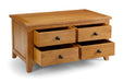 Athena 4 Drawer Coffee Table – Oak with Storage - Luminex FurnitureCoffee TableAST013