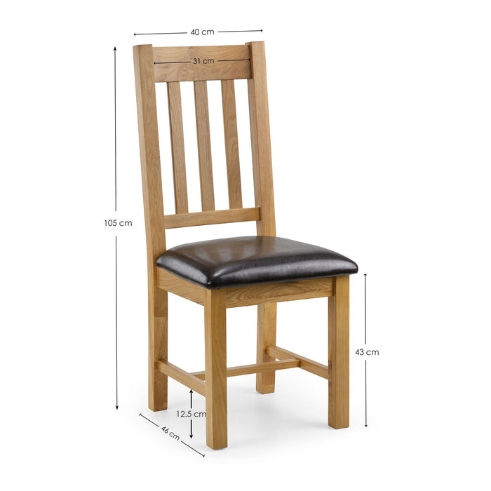 Athena Dining Chairs – Set of 2 - Luminex FurnitureChairsAST010