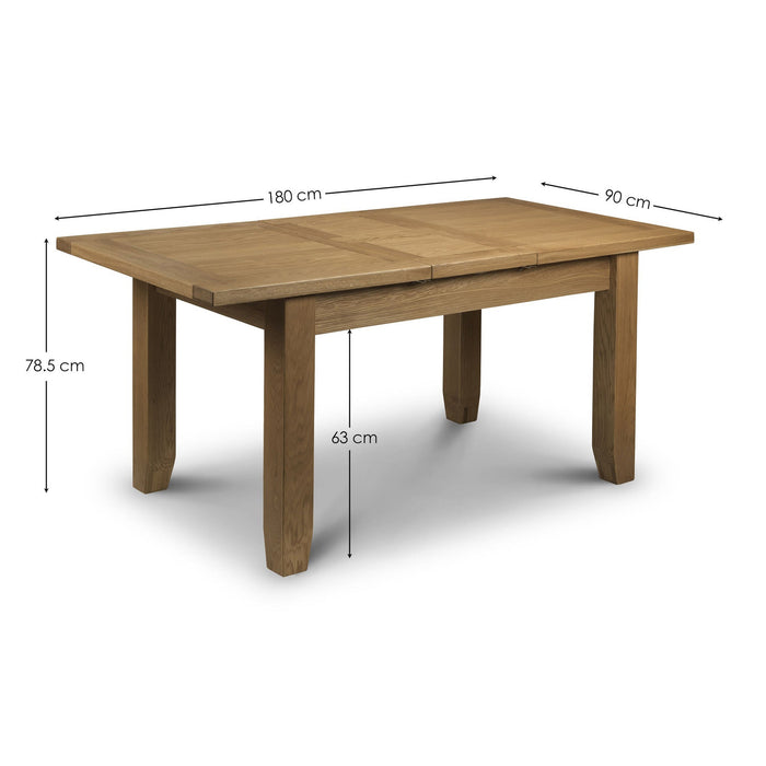 Athena Extending Oak Dining Table - Luminex FurnitureDining TableAST001