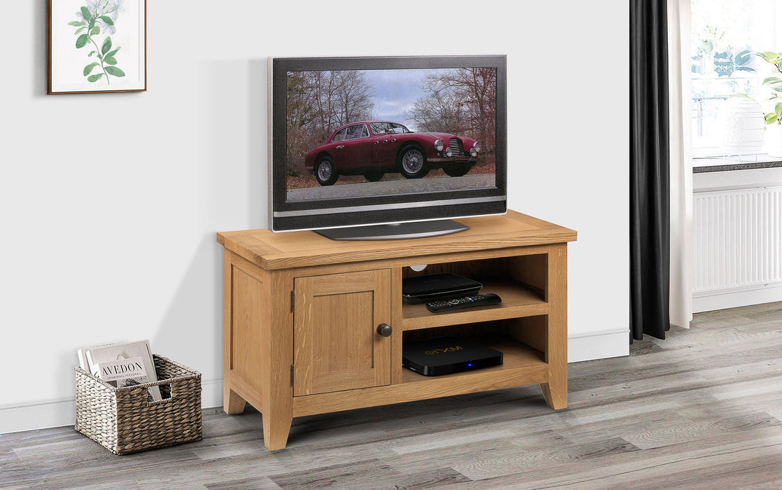 Athena TV Unit – Solid White Oak - Luminex FurnitureTV UnitAST008