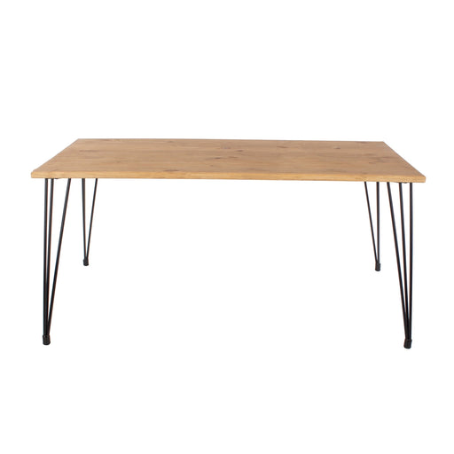 Augusta Pine Dining Table 1500 x 750 - Antique Waxed Rectangular - LuminexFurnitureDining TableAGTB3
