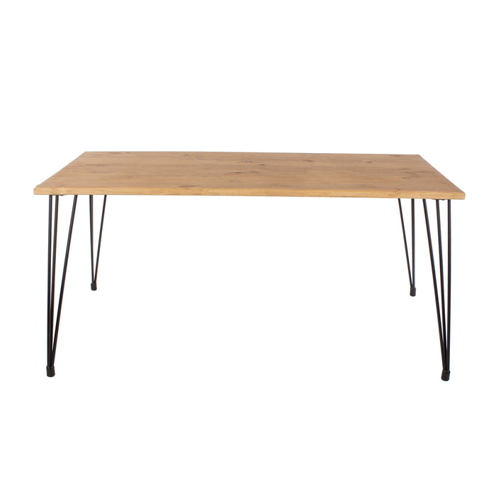 Augusta Pine Dining Table 1500 x 750 - Antique Waxed Rectangular - LuminexFurnitureDining TableAGTB3
