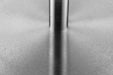Aurélie Round Glass Brushed Steel Pedestal Table - Luminex FurnitureDining TableMIL001