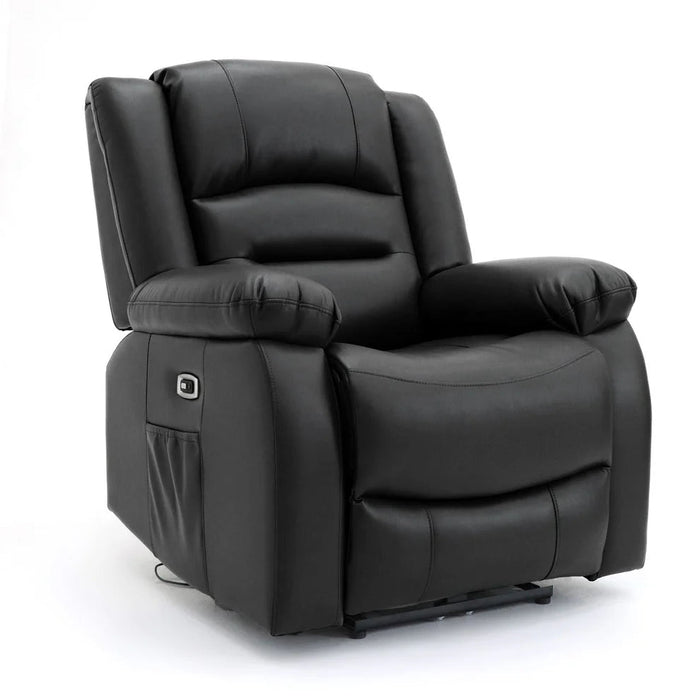 Aurelius Black Electric Recliner Armchair – Faux Leather - Luminex FurnitureOccasional Chairsalva_chair_black