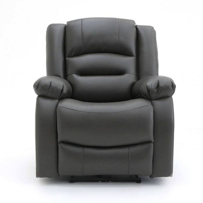 Aurelius Black Electric Recliner Armchair – Faux Leather - Luminex FurnitureOccasional Chairsalva_chair_black