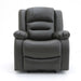 Aurelius Black Electric Recliner Armchair – Faux Leather - Luminex FurnitureOccasional Chairsalva_chair_black