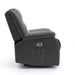 Aurelius Grey Faux Leather Electric Recliner Armchair - Luminex FurnitureOccasional Chairsalva_chair_grey