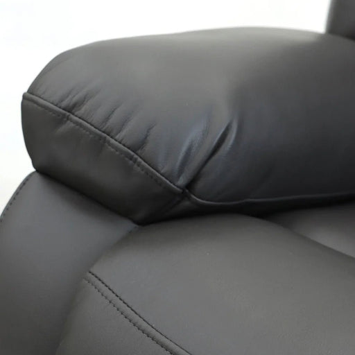 Aurelius Grey Faux Leather Electric Recliner Armchair - Luminex FurnitureOccasional Chairsalva_chair_grey