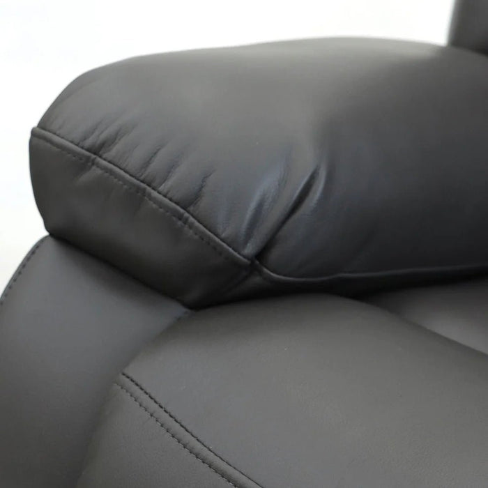 Aurelius Grey Faux Leather Electric Recliner Armchair - Luminex FurnitureOccasional Chairsalva_chair_grey