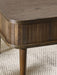 Aurora Dark Oak Coffee Table with Hidden Storage - Luminex FurnitureCoffee TableARY003