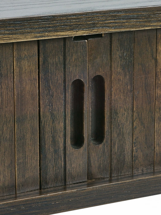 Aurora Dark Oak Coffee Table with Hidden Storage - Luminex FurnitureCoffee TableARY003