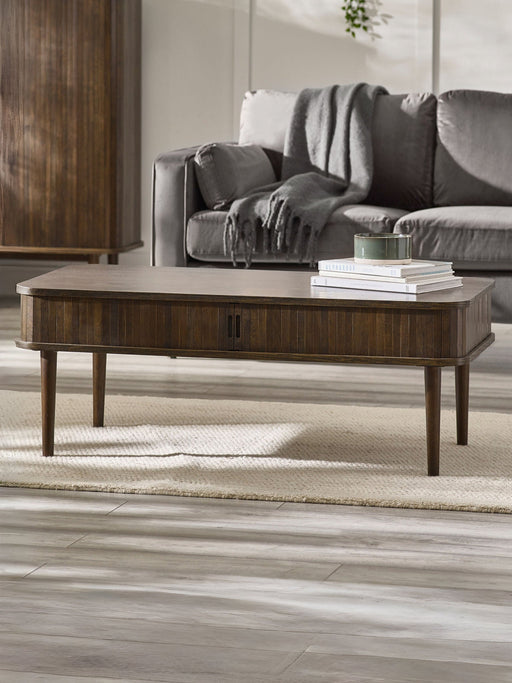 Aurora Dark Oak Coffee Table with Hidden Storage - Luminex FurnitureCoffee TableARY003