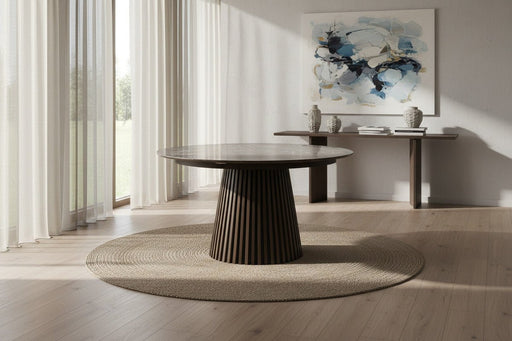 Aurora Extending Dining Table - Dark Oak - Luminex FurnitureDining TableARY001