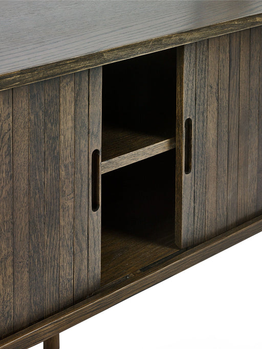 Aurora Media Unit – Dark Oak Effect - Luminex FurnitureTV UnitARY005